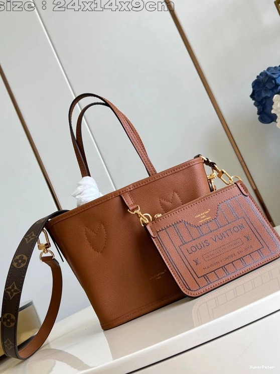 Out Bandoulière LOUIS Inside Neverfull VUITTON BB 0714